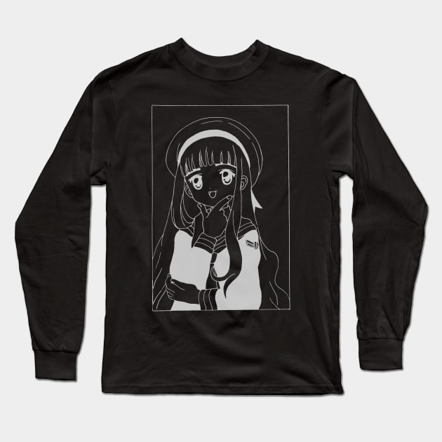 Tomoyo [Anime] Long Sleeve T-Shirt by Tad